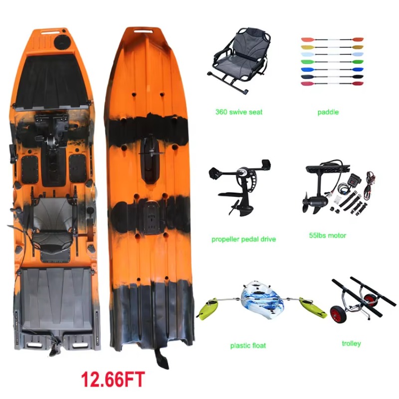 Caiaque Individual Vicking 12. - Fishing Boat Trolling Motor avaliação e preço